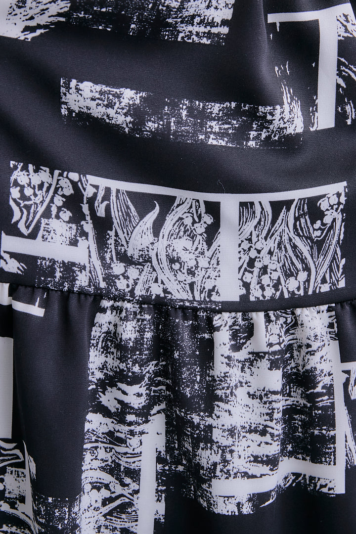 【予約】スズランモノトーンフレアスカート