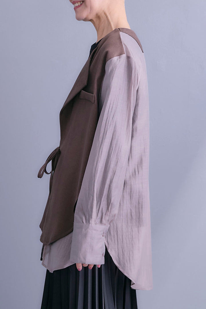 【予約】シアーシャツドッキングジャケット