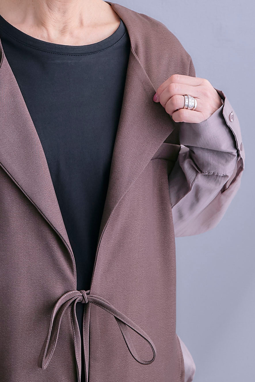 【予約】シアーシャツドッキングジャケット