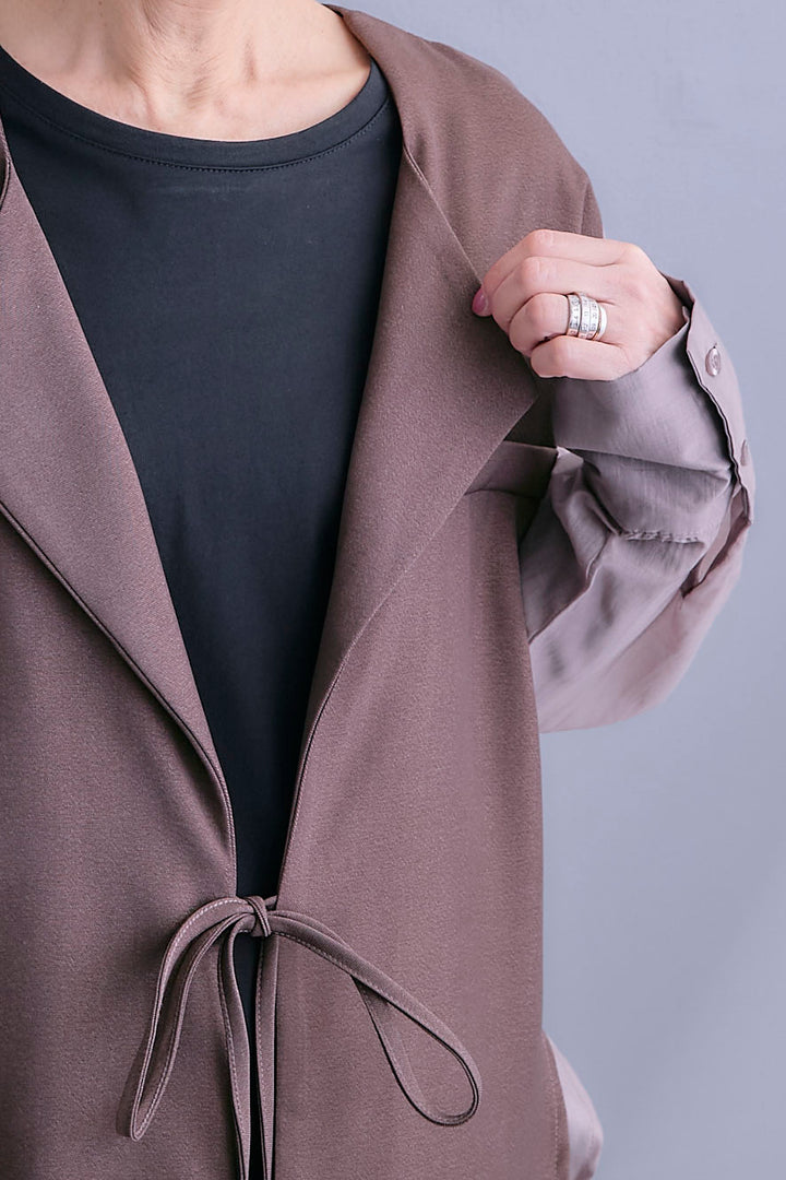 【予約】シアーシャツドッキングジャケット