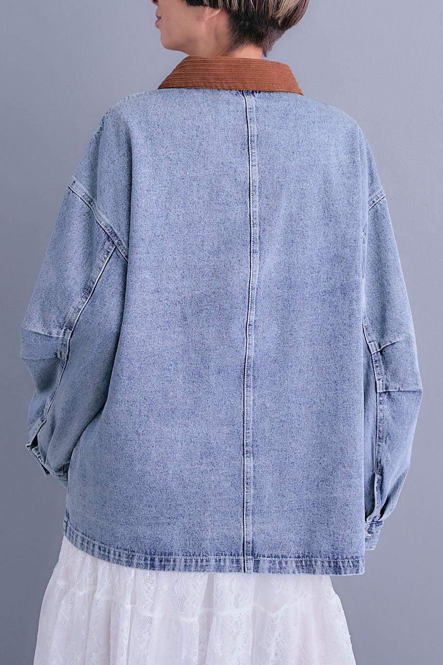 【予約】コーデュロイカラー10ozデニムジャケット