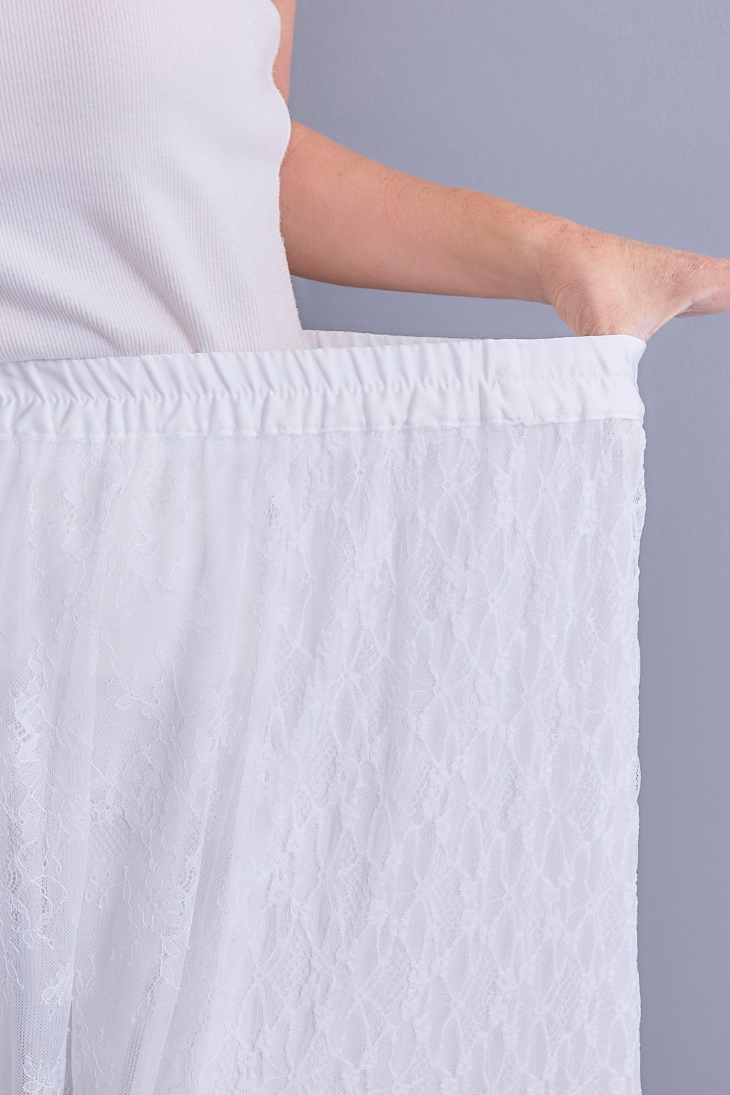 【予約】アイラッシュレースロングスカート