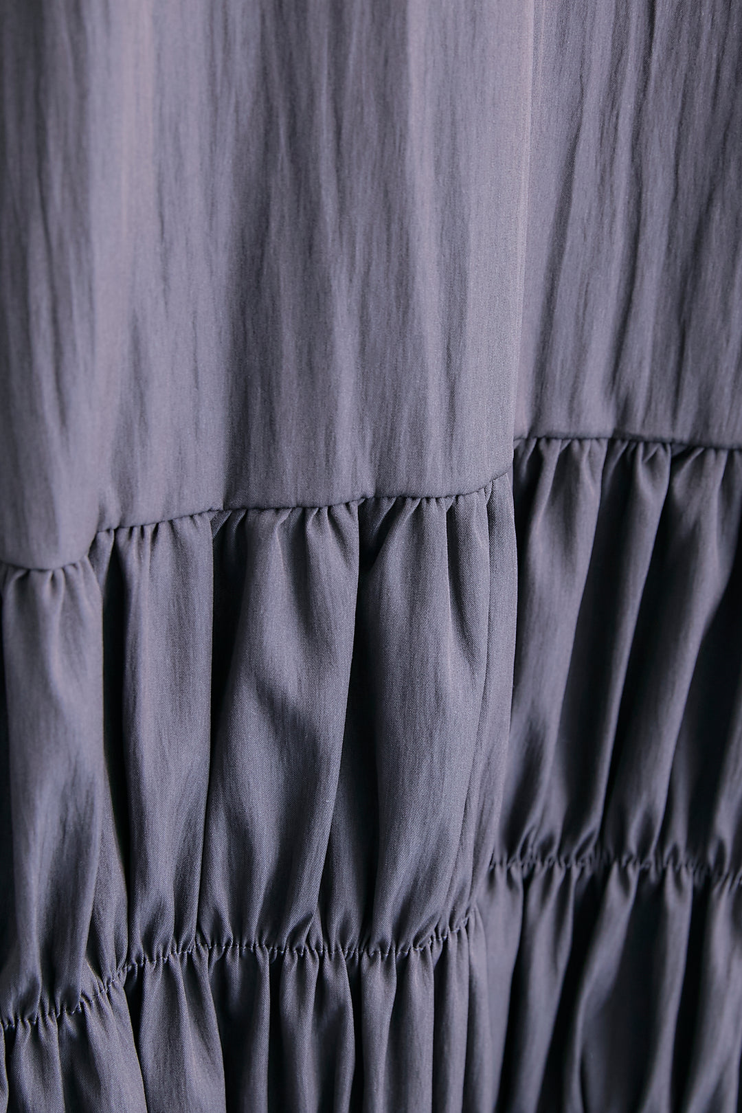 【予約】コードキーネックシャーリングデザインワンピース