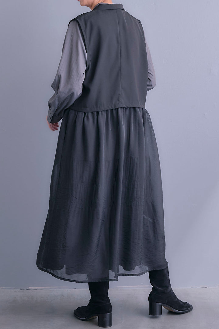 【予約】シアーオーガンジージャケットベスト