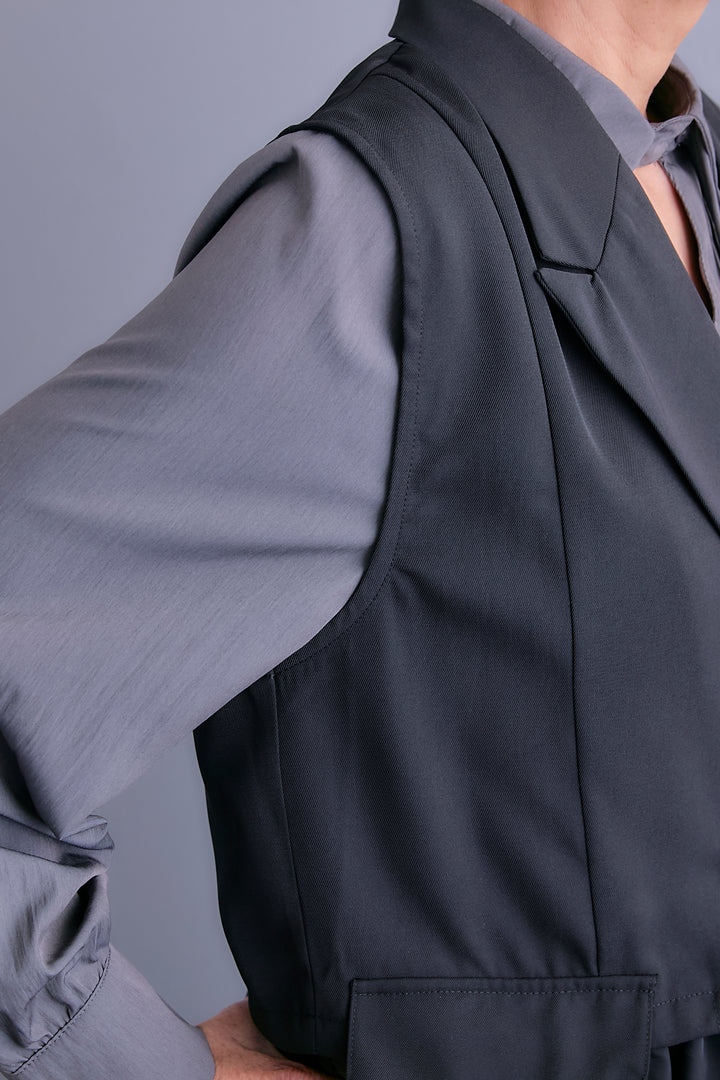 【予約】シアーオーガンジージャケットベスト