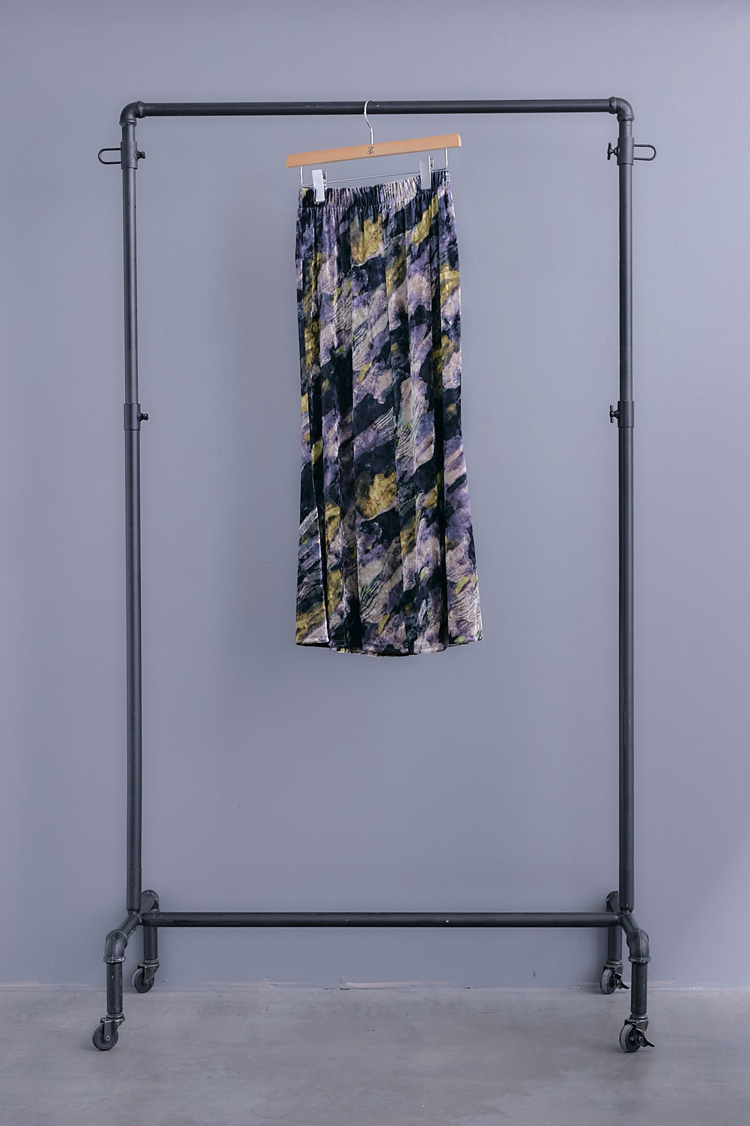 【予約】ベロアニュアンスアートスカート