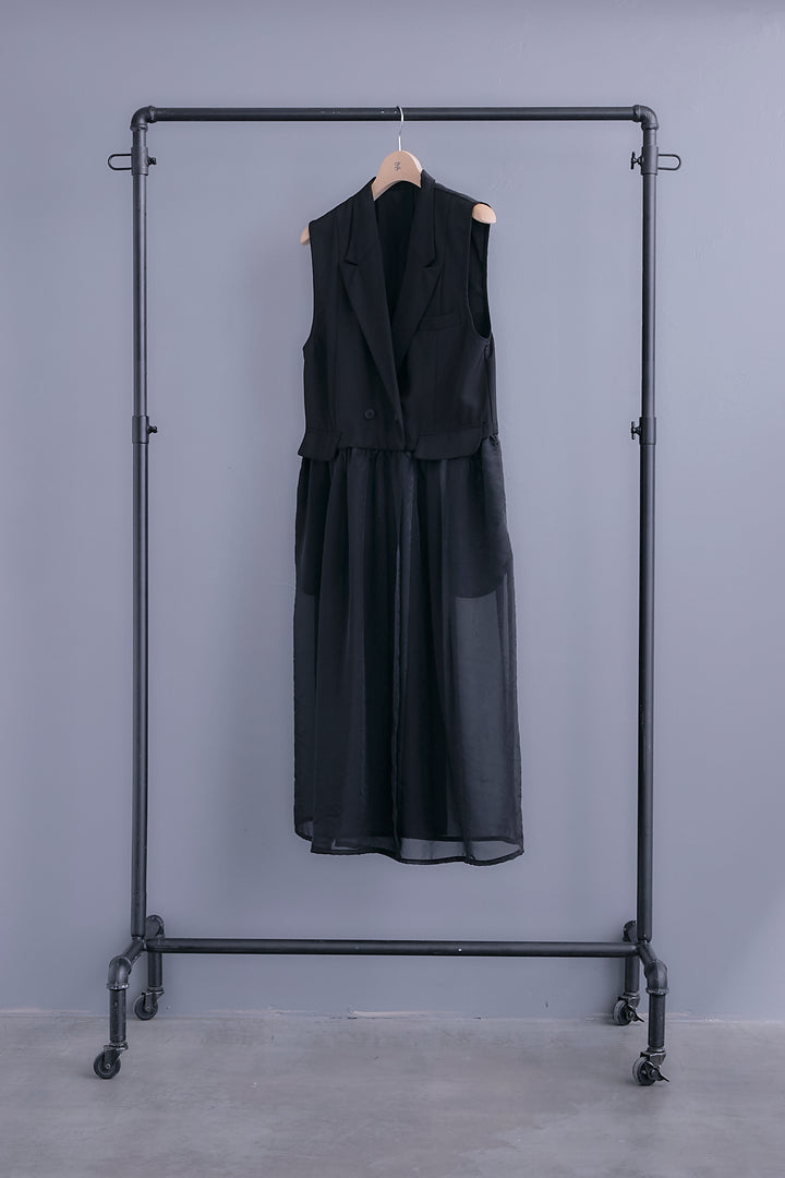 【予約】シアーオーガンジージャケットベスト