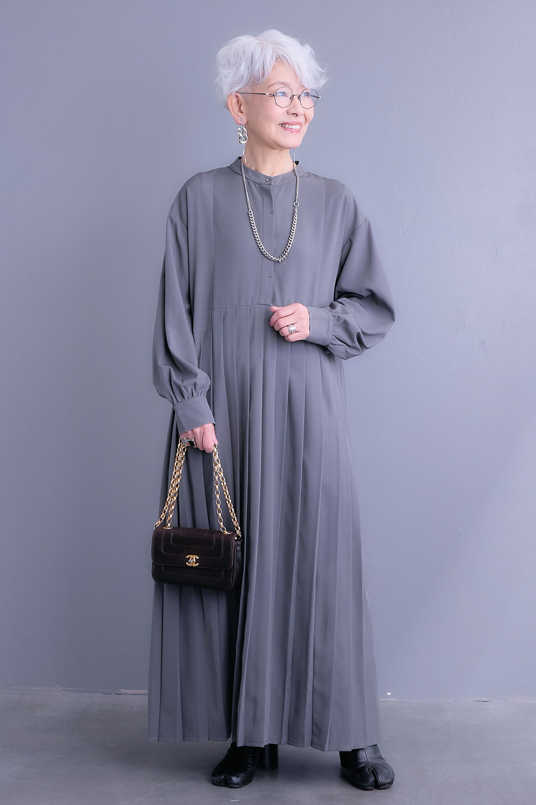 【2026新作】イレギュラープリーツワンピース