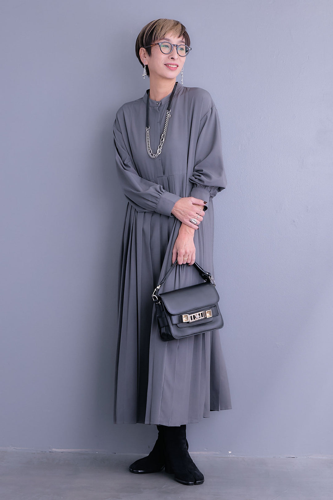 【2026新作】イレギュラープリーツワンピース