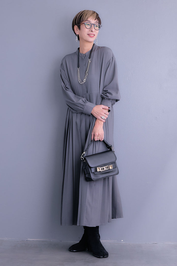 【2026新作】イレギュラープリーツワンピース