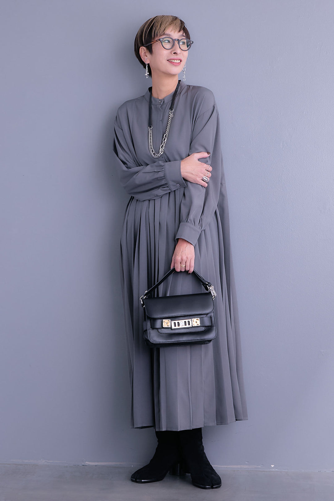 【2026新作】イレギュラープリーツワンピース