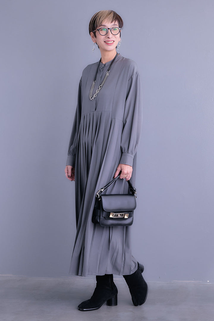 【2026新作】イレギュラープリーツワンピース