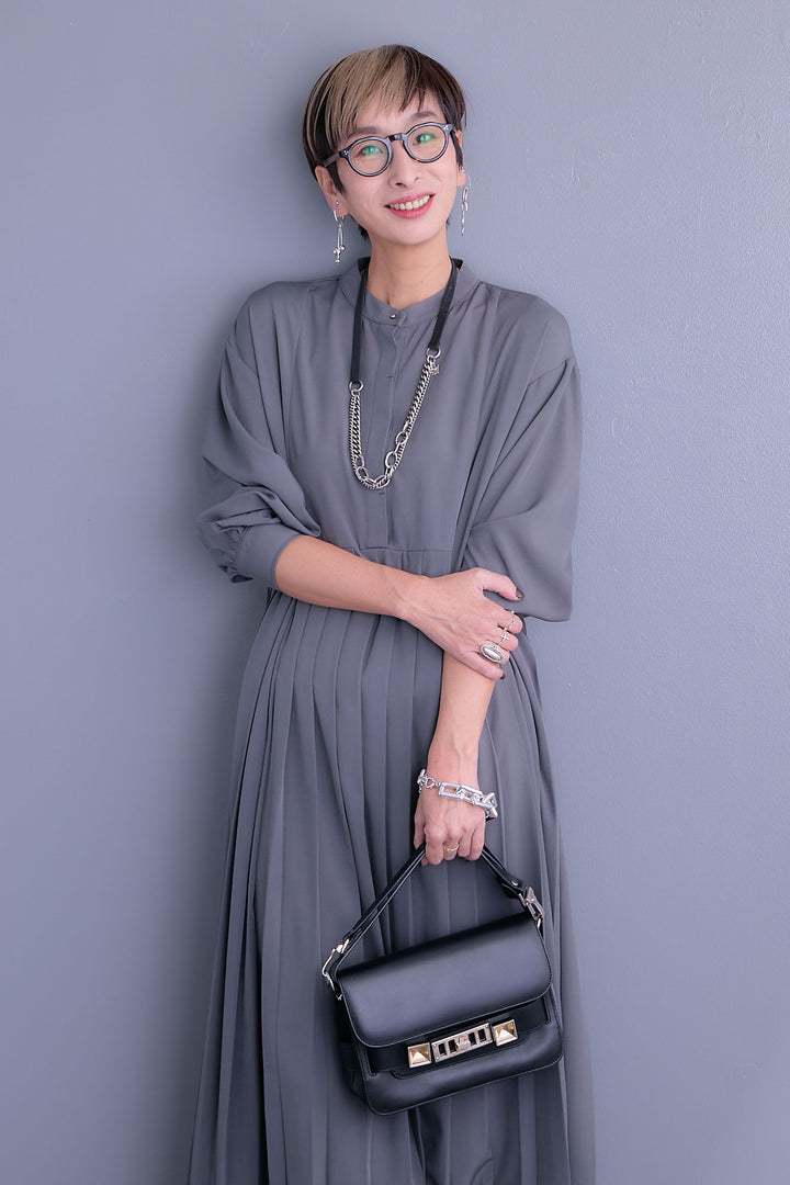 【2026新作】イレギュラープリーツワンピース