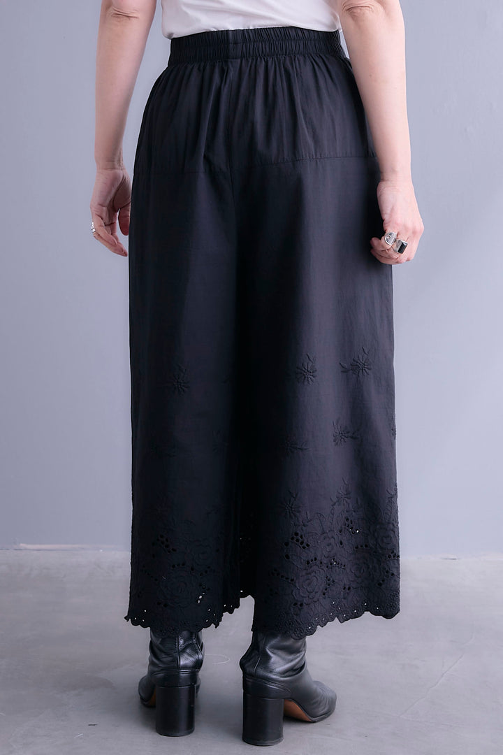 【予約】ヘムレースワイドペチパンツ
