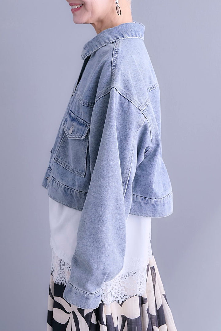 【予約】10ozライトデニムショートジャケット