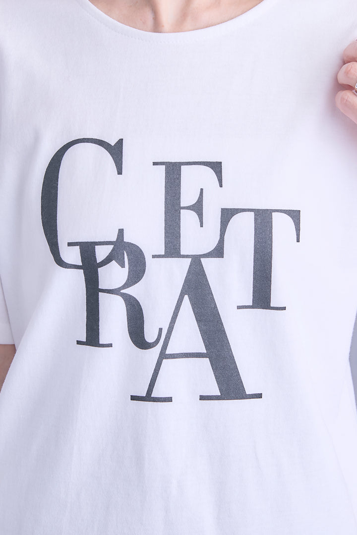 【即納】"CREAT"オーバースリットT