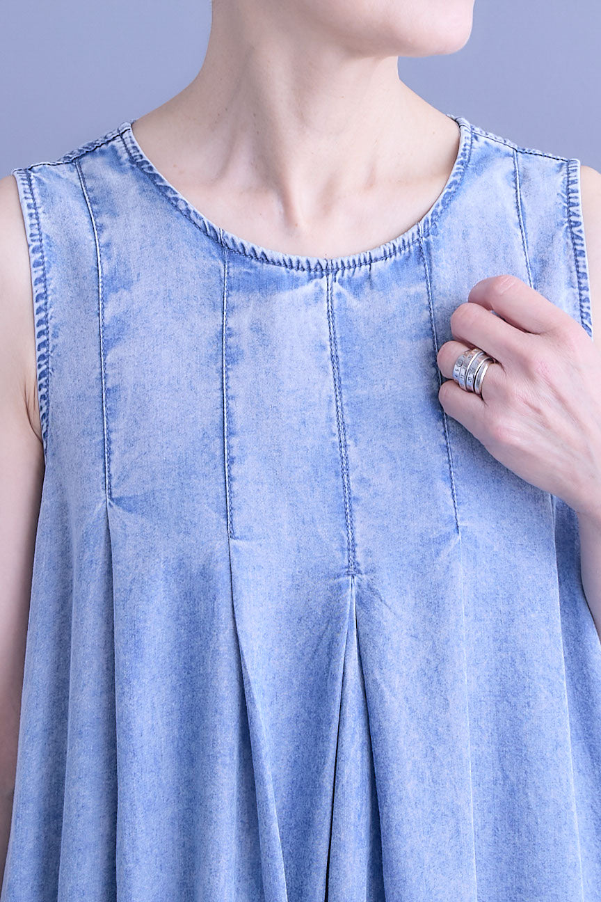 【SET】バルーンハーフスリーブMA-1ジャケット+パウダーシルクヴィンテージデニムワンピース(2set)