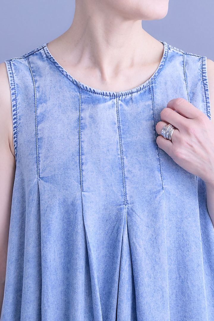 【SET】バルーンハーフスリーブMA-1ジャケット+パウダーシルクヴィンテージデニムワンピース(2set)