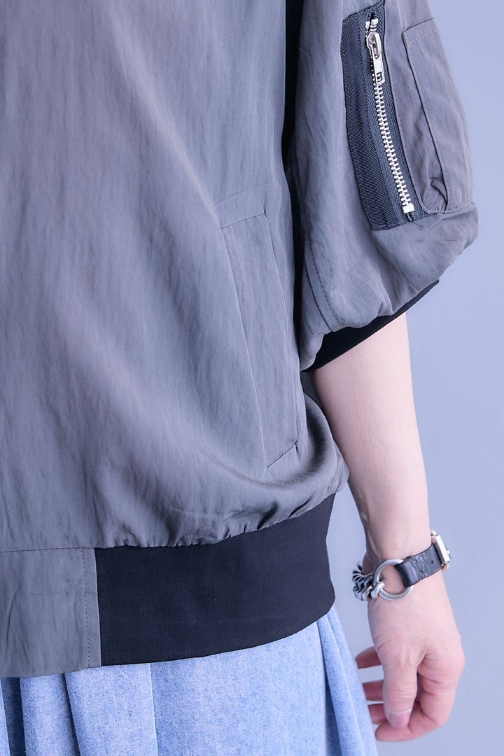 【予約】バルーンハーフスリーブMA-1ジャケット