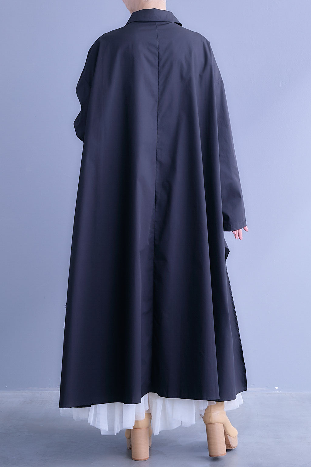 【予約】ロングテールアシメカットデザインシャツ