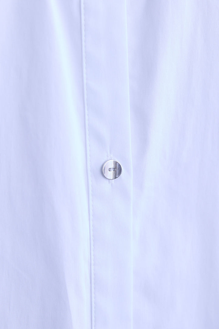 【予約】ドロストスリーブシャツワンピース