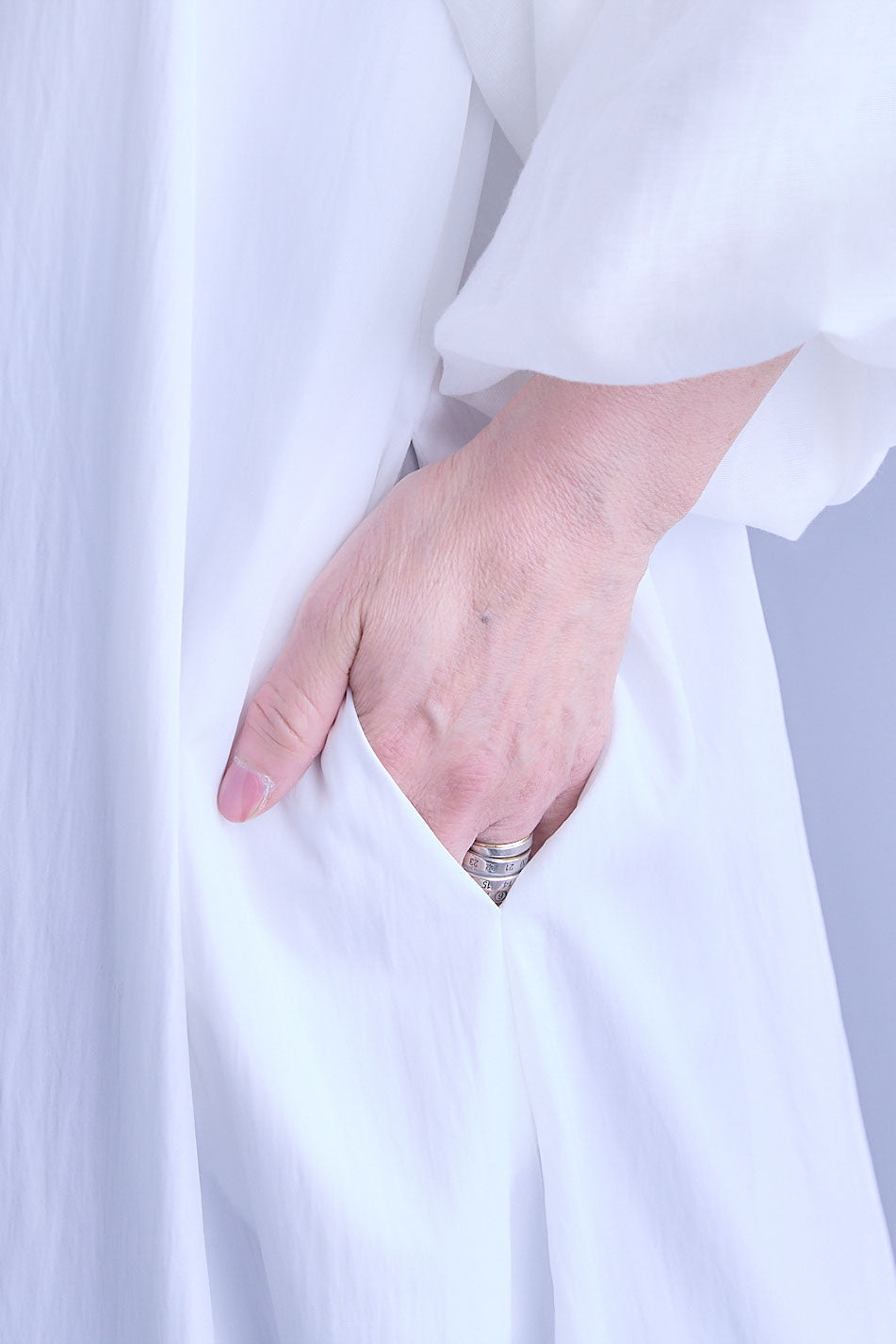 【SET】バルーンスリーブシャツワンピース+2WAYラメサテンプリーツ×シアーティアードチュールスカート(2set)