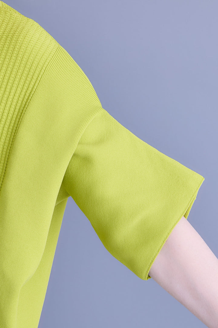 【SET】アップスリーブニットプルオーバー+2WAYラメサテンプリーツ×シアーティアードチュールスカート(2set)