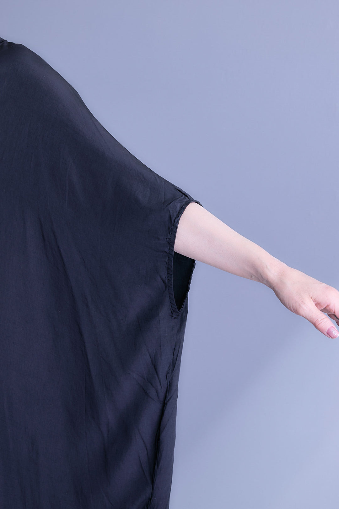 【SET】ドルマンルーズシャツワンピース+ドットチュールフレアスカート(2set)