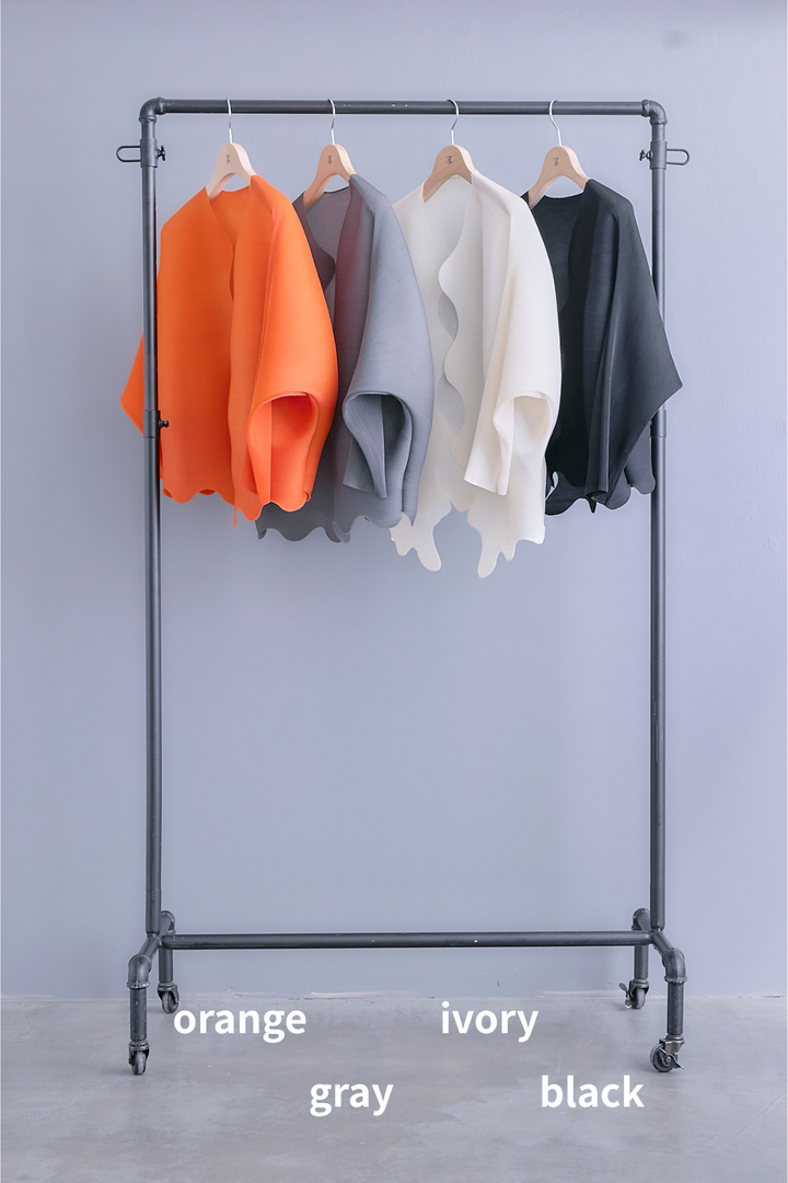 【予約】ウェーブラインプリーツカーディガン