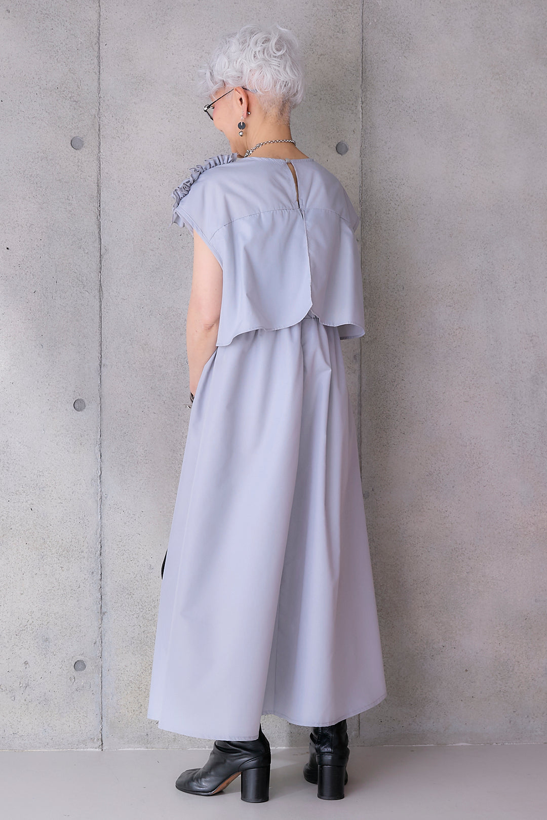 【予約】フリルスリーブセパレートライクワンピース