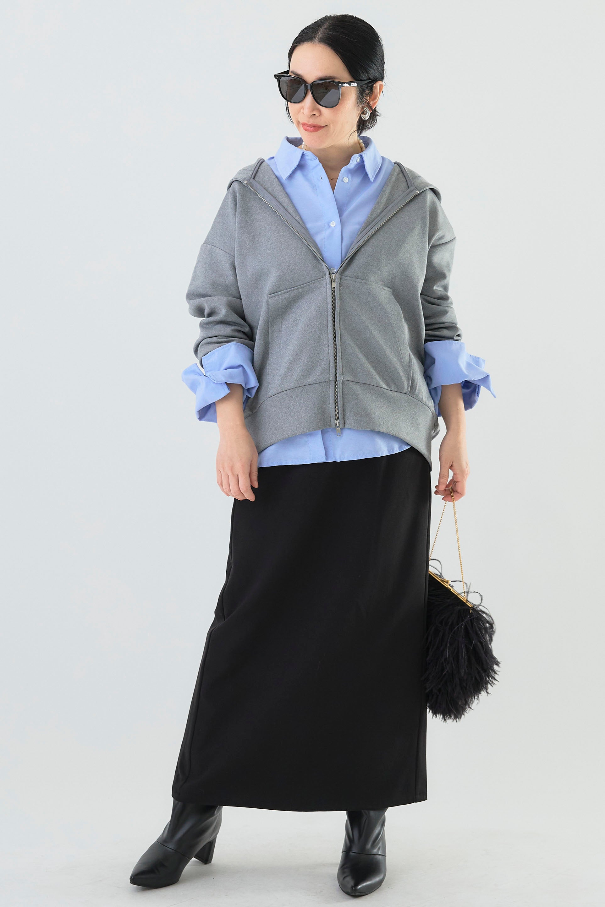 Eve CDJ 2223 パーカー Eve 歌い手 CDJ 限定パーカー ホワイト パープル ライブグッズ M〜L