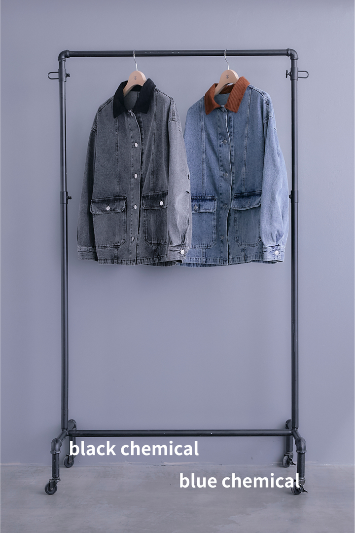 【予約】コーデュロイカラー10ozデニムジャケット