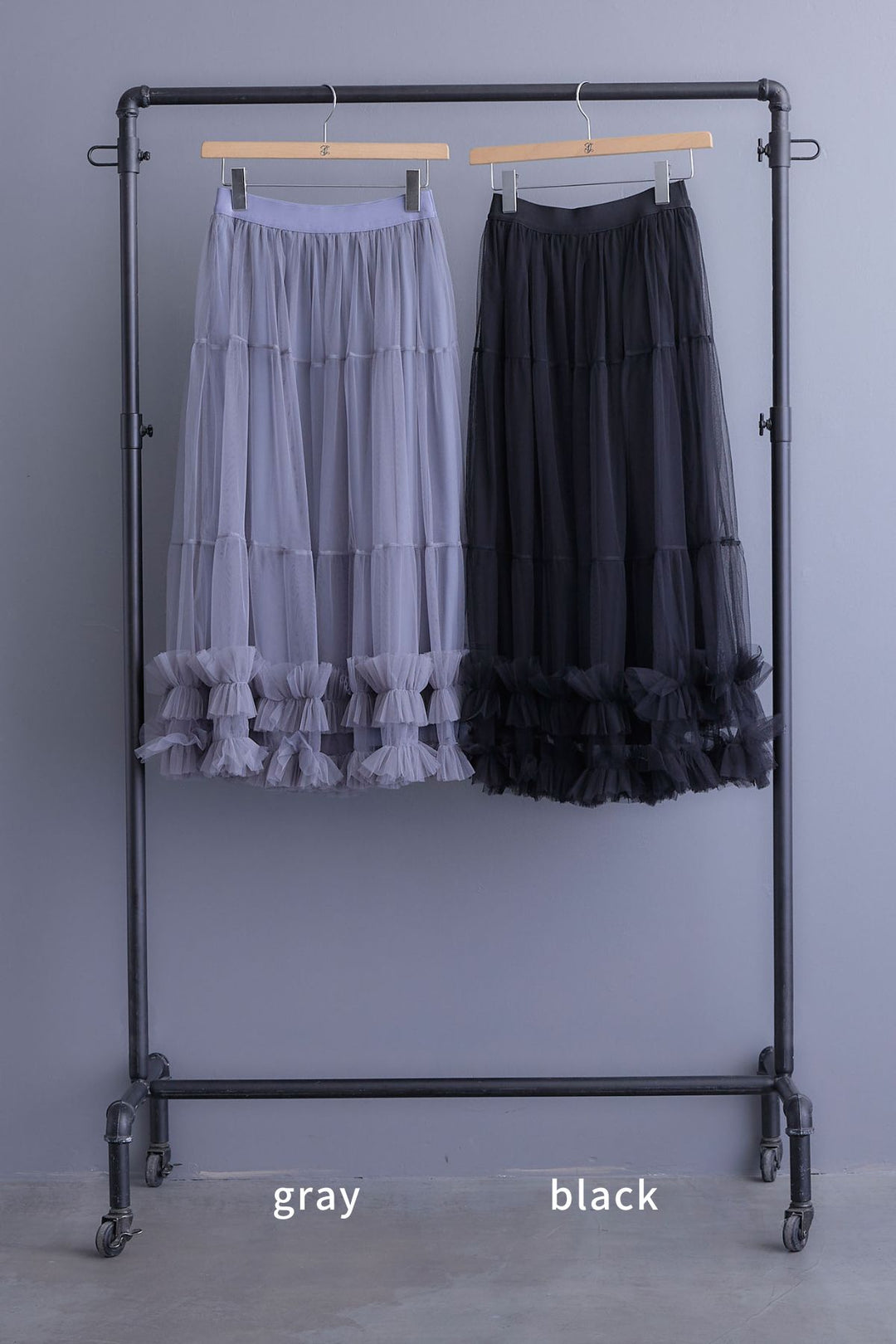【予約】フリルチュールティアードスカート