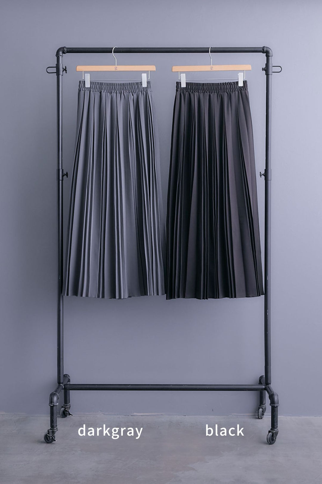 【予約】ダブルプリーツロングスカート