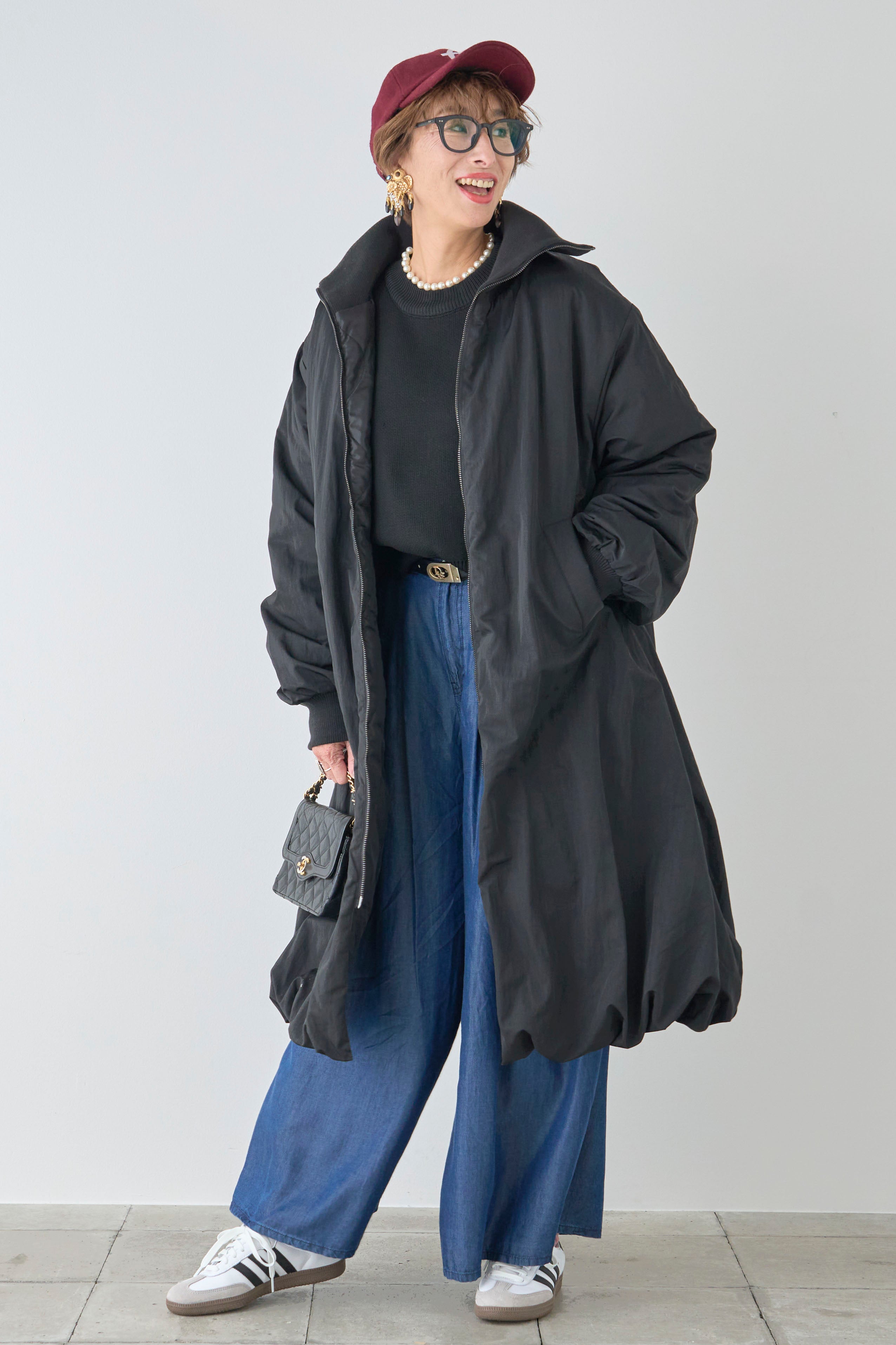 即納】バルーンロングコート – AIJAN