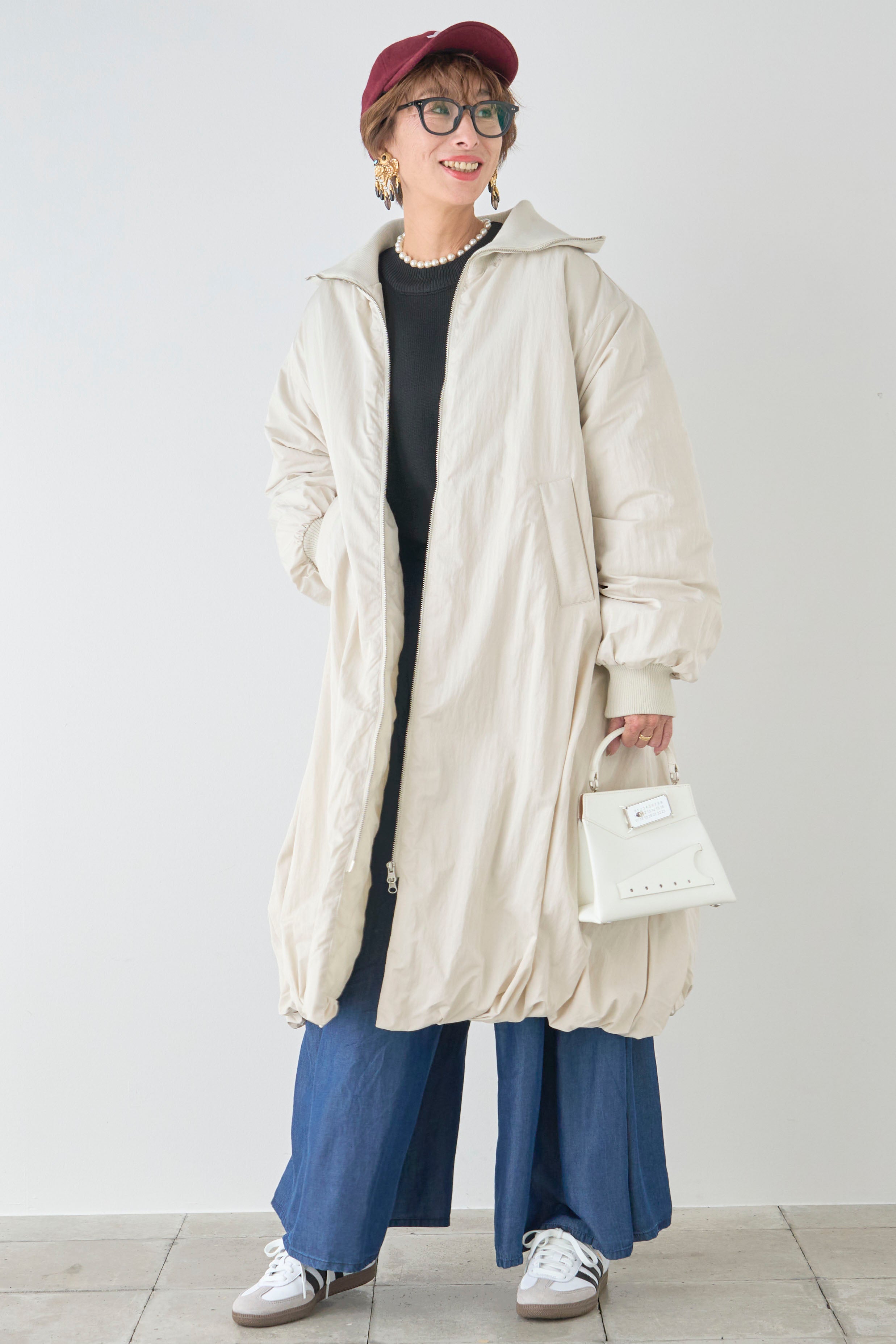 即納】バルーンロングコート – AIJAN