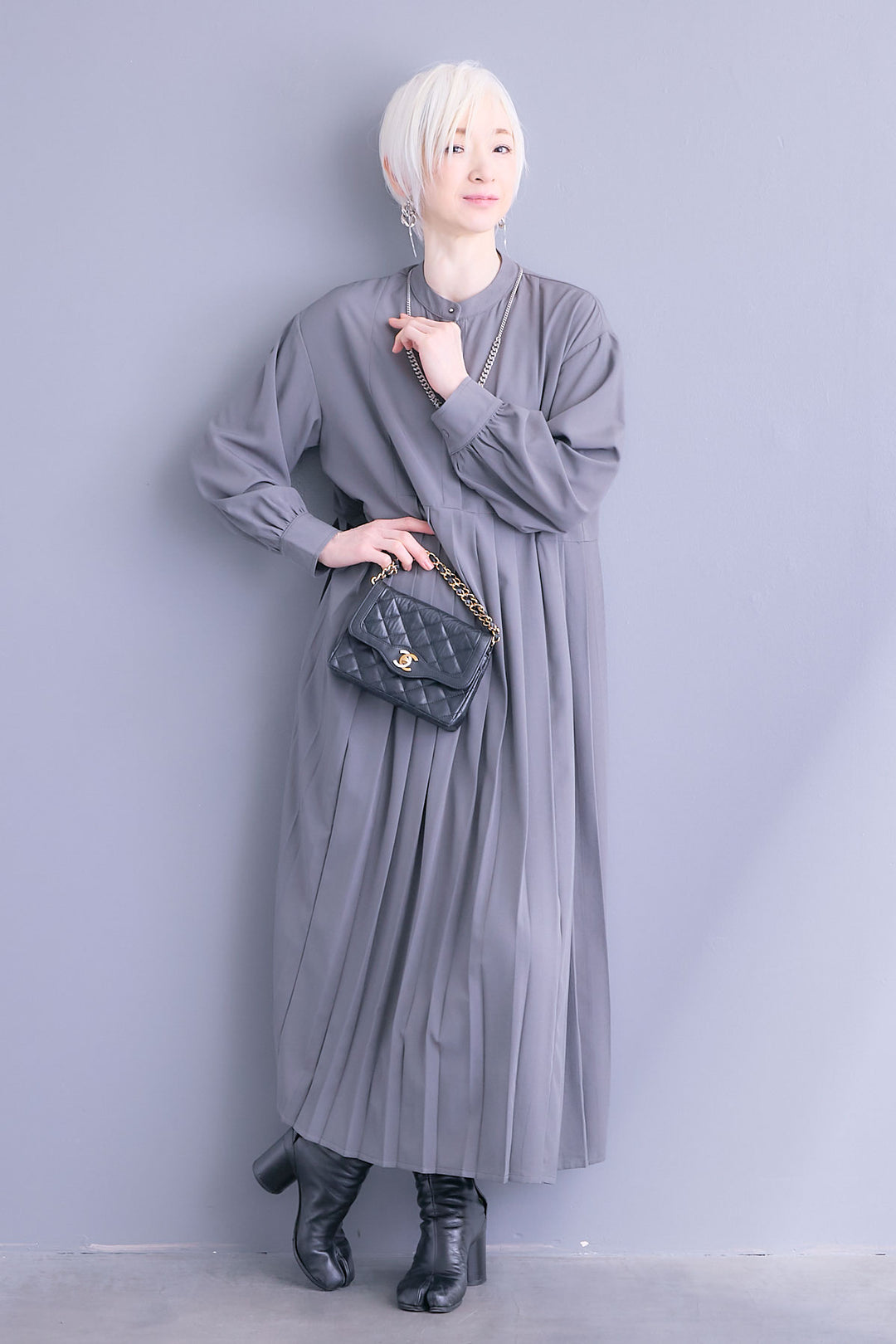 【2026新作】イレギュラープリーツワンピース