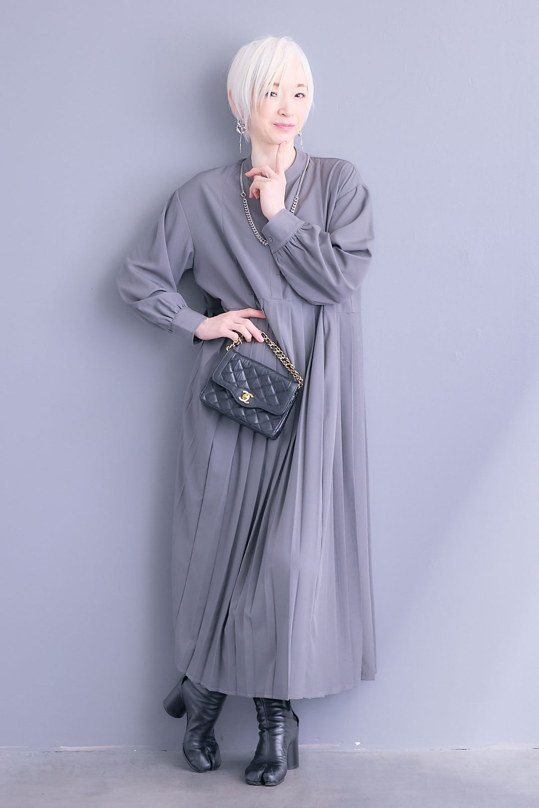 【2026新作】イレギュラープリーツワンピース