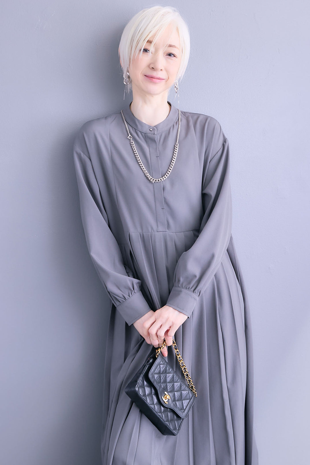 【2026新作】イレギュラープリーツワンピース