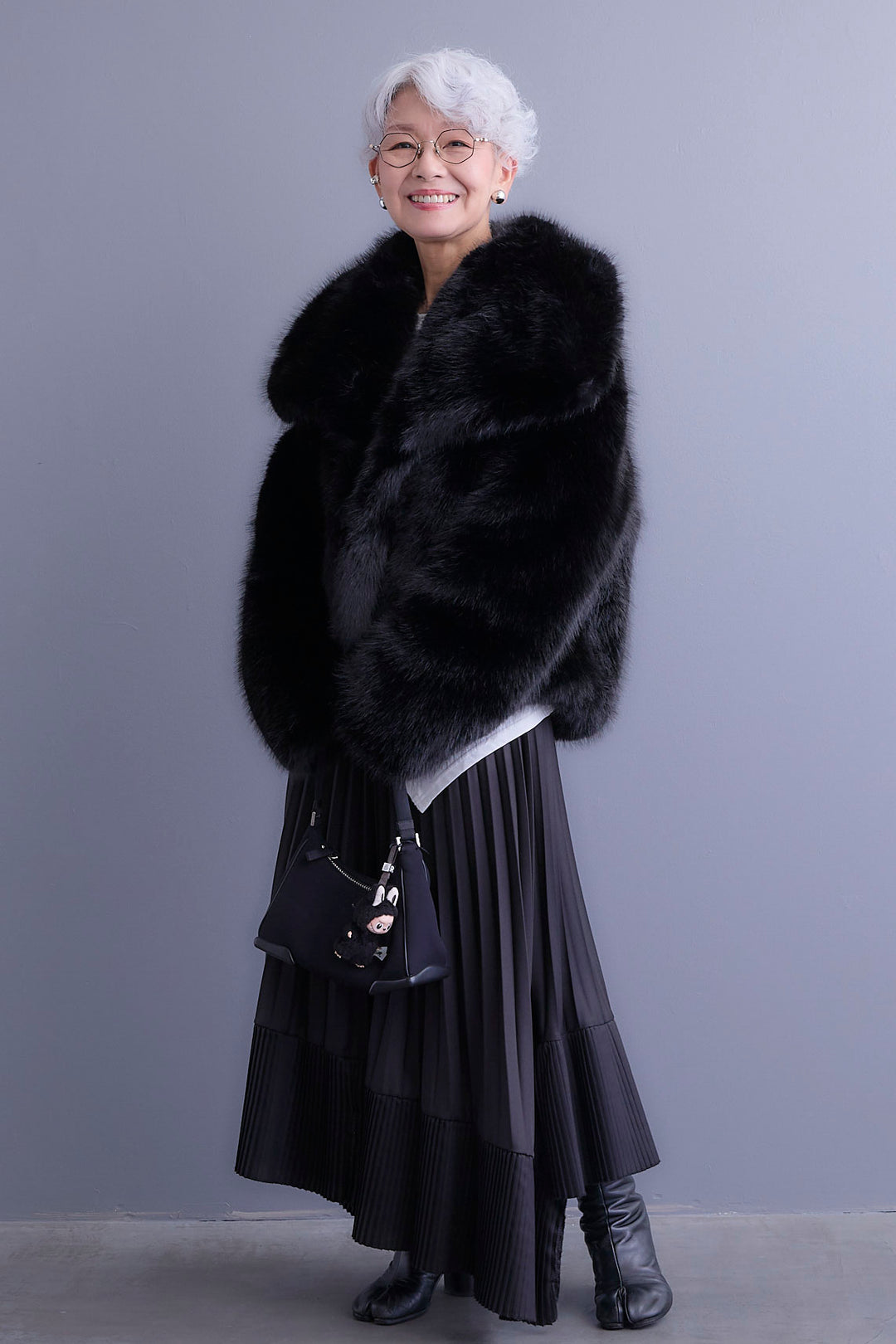 【予約】オーバーカラーファーコート