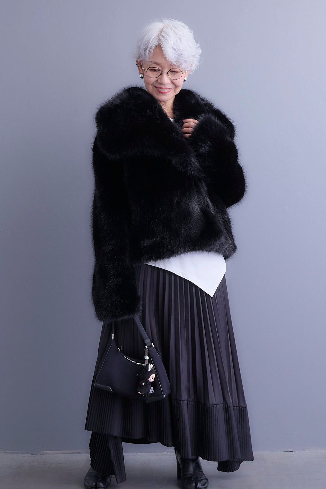 【予約】オーバーカラーファーコート