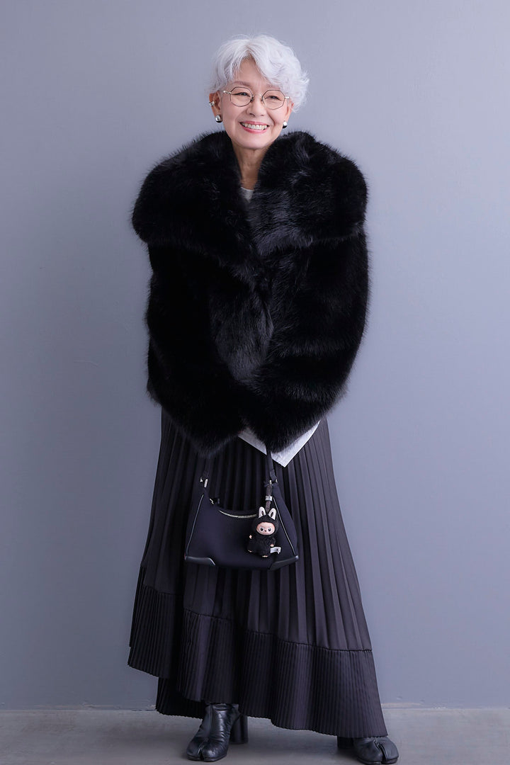 【予約】オーバーカラーファーコート