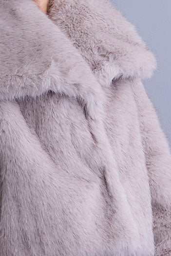 【予約】オーバーカラーファーコート