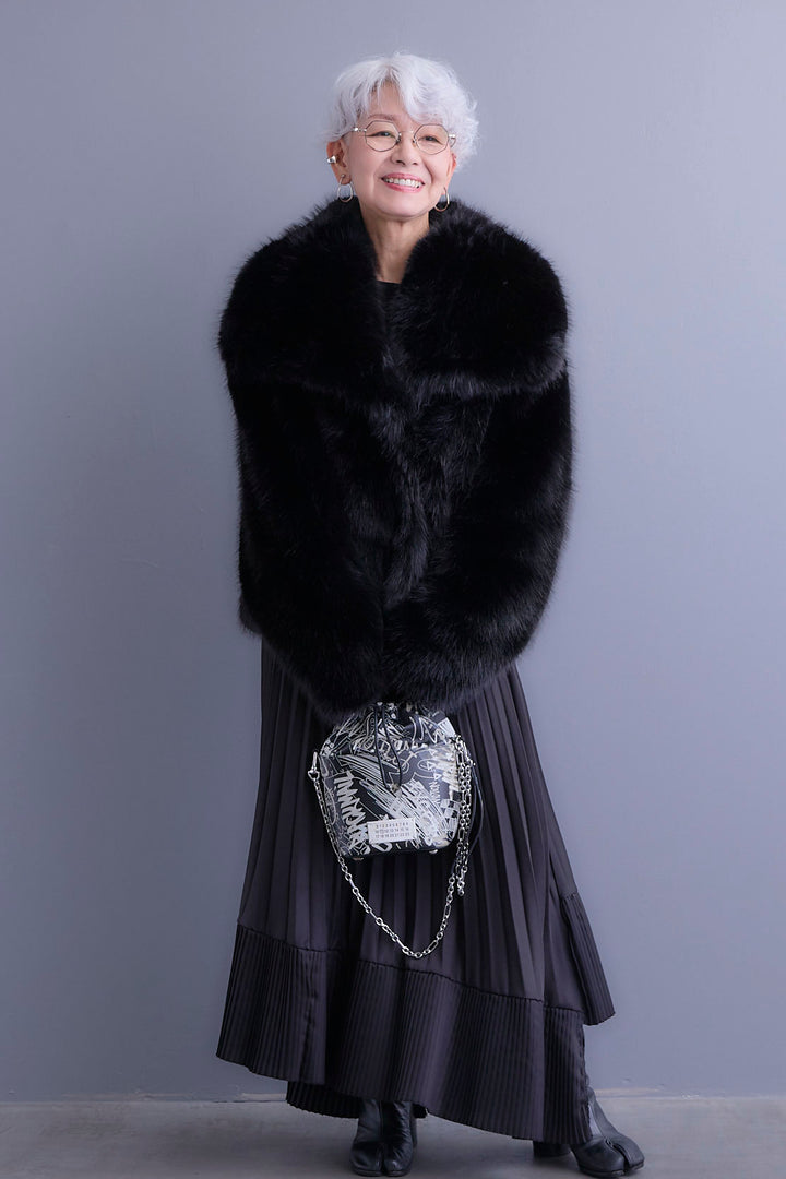 【予約】オーバーカラーファーコート